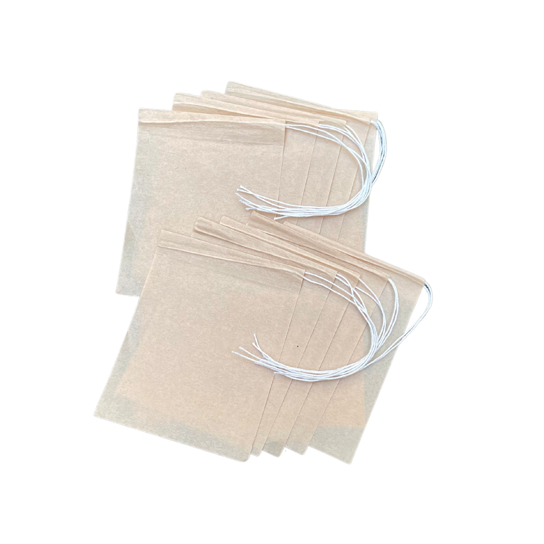 6 x 8cm Compostable Teabags 20-pack