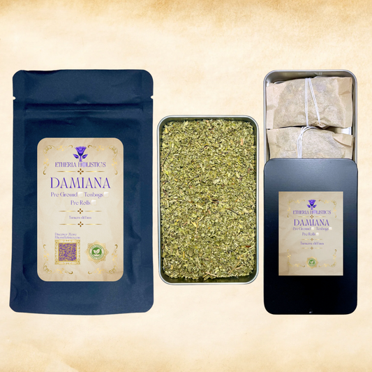 Damiana (Turnera diffusa) | Organic Pre-Ground | Loose Blend & Teabags