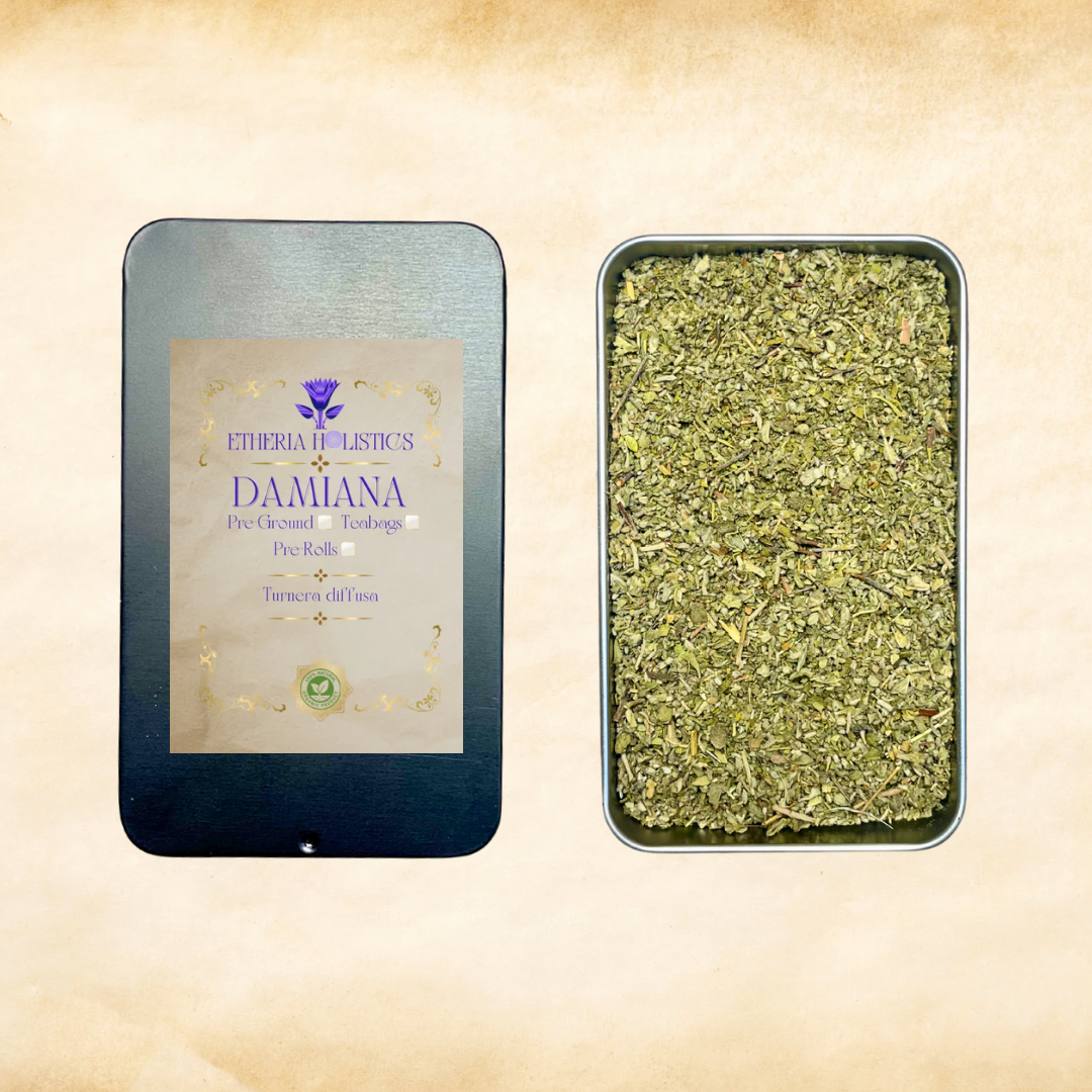 Damiana (Turnera diffusa) | Organic Pre-Ground | Loose Blend & Teabags
