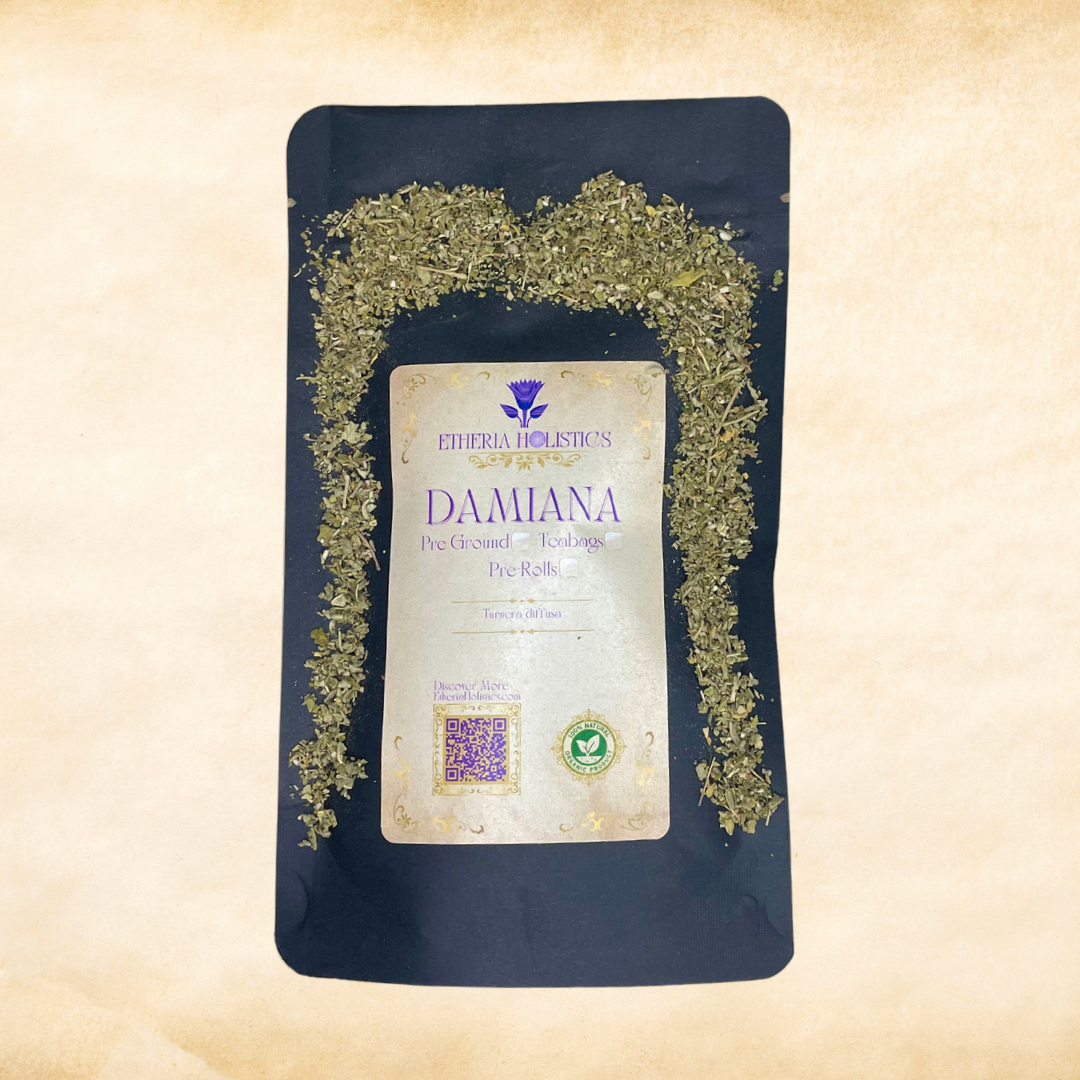 Damiana (Turnera diffusa) | Organic Pre-Ground | Loose Blend & Teabags