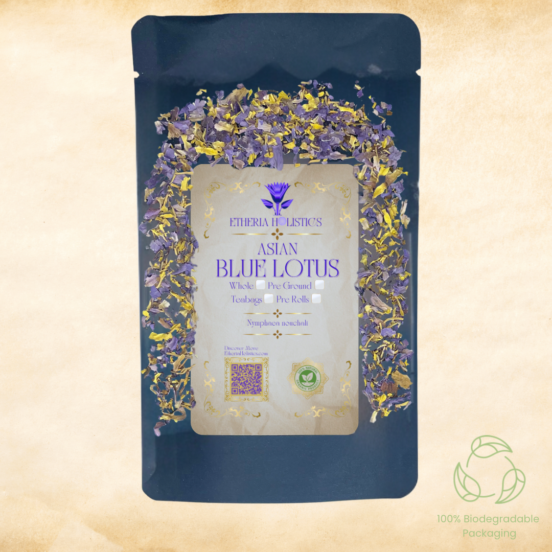 Blue Lotus — Asian (Nymphaea nouchali) | Organic Pre-Ground | Loose Blend & Teabags