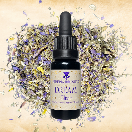 DREAM Elixir — Organic Tincture Extract | Asian Blue Lotus, Mugwort & Chamomile