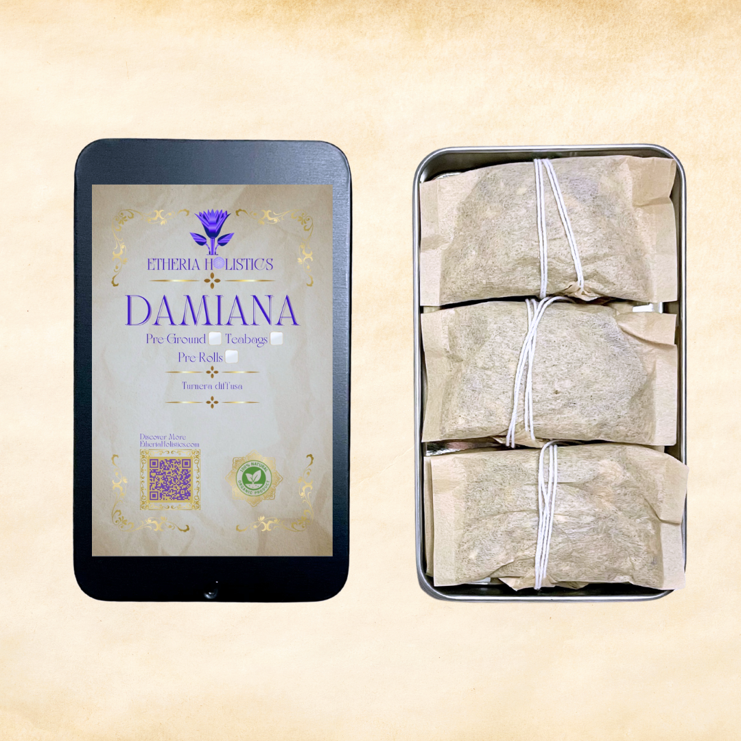 Damiana (Turnera diffusa) | Organic Pre-Ground | Loose Blend & Teabags
