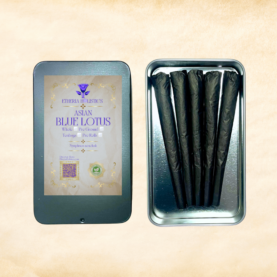 Blue Lotus — Asian (Nymphaea nouchali) | Organic Pre-Rolls