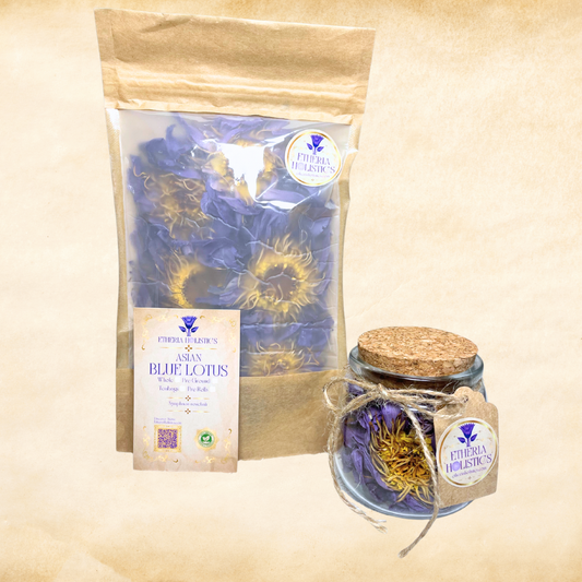 Blue Lotus — Asian (Nymphaea nouchali) | Organic Whole Flowers