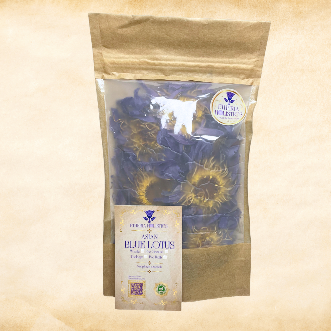 Blue Lotus — Asian (Nymphaea nouchali) | Organic Whole Flowers