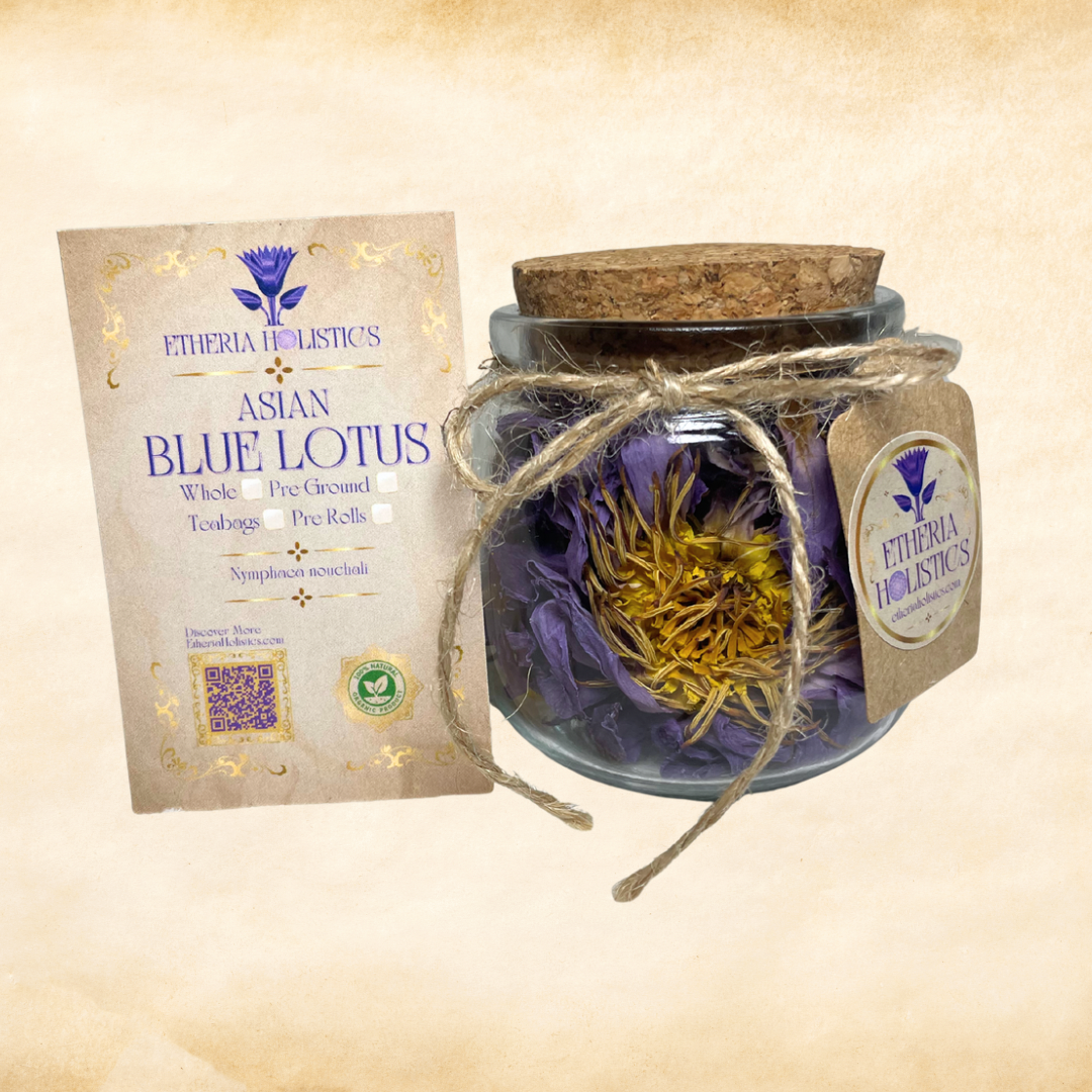 Blue Lotus — Asian (Nymphaea nouchali) | Organic Whole Flowers