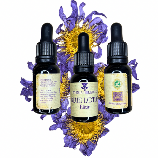 Blue Lotus Elixir. Organic Tincture Extract