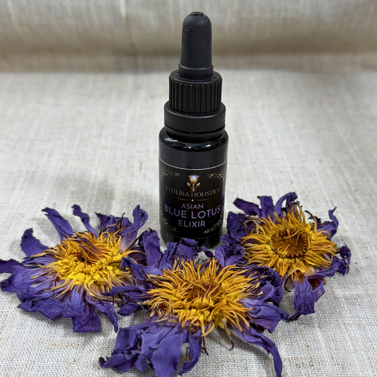 Asian Blue Lotus Elixir — Organic Tincture Extract (Nymphaea nouchali)