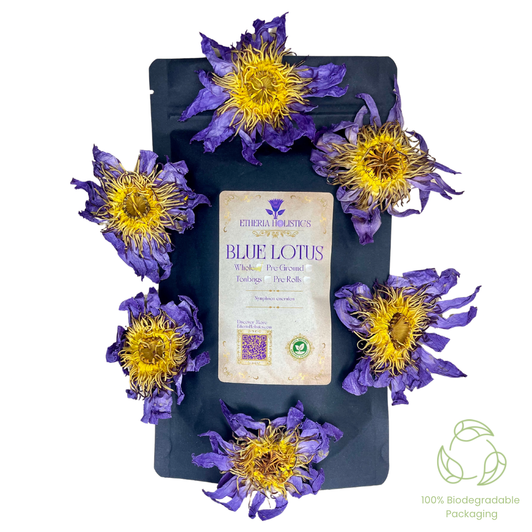 Blue Lotus Organic Whole Flowers