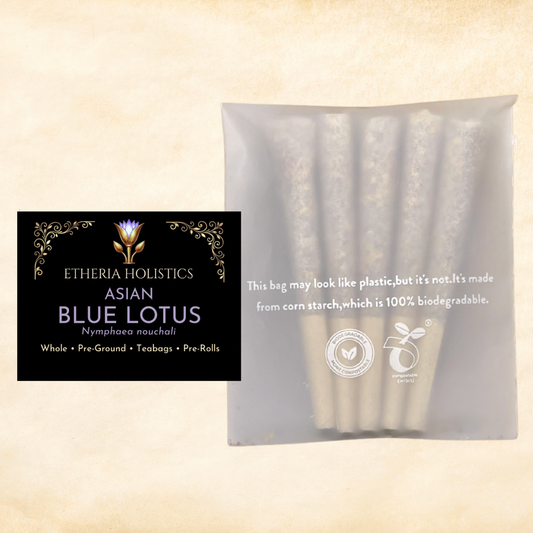 Blue Lotus — Asian (Nymphaea nouchali) | Organic Pre-Rolls