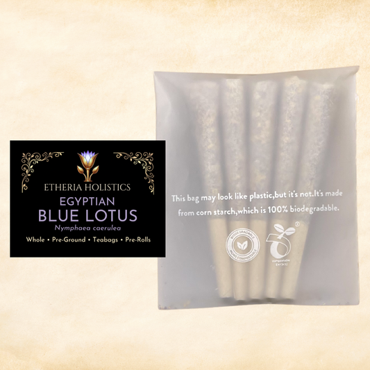 True Egyptian Blue Lotus (Nymphaea caerulea) | Organic Pre-Rolls